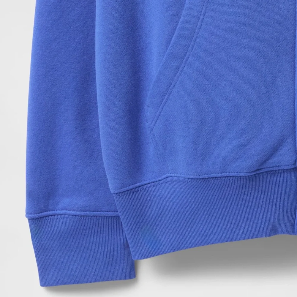 🧡 Gap Sweatsuit VintageSoft Zip Hoodie Dazzling Blue Kids Size XXL (14/16)
